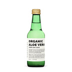 100% Organic Aloe Vera Juice 8.5 fl oz - Supports Immunity & Gut Health - Straight from Farm in Spain - Undiluted - No Added Sugar or Artificial Preservatives - Non-GMO - Recyclable Glass Bottle