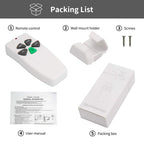 CENMING Ceiling Fan Remote Control Replacement for Harbor Breeze Hampton Bay,303.9MHz 3-Speed Light Dimmer, for FAN-11T L3HFAN11T 35T1 CHQ8BT7030T UC7030T CHQ7030T 2AAZPFAN53T FAN-53T (Remote Only)