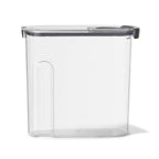 Rubbermaid Brilliance Airtight Cereal Food Storage Container, Shatterproof, BPA-Free and Dishwasher-Safe, 32oz Capacity