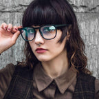 BLUEMOKY Reading Glasses for Women Men, Blue Light Blocking Glasses 2 Pack, Computer Readers, Spring Hinge(1.00x)