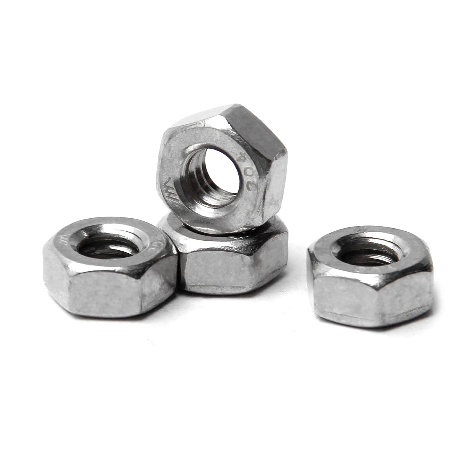 1/4-20 Hex Nut 1/4 20 Nut for 1/4 Bolts 304 Stainless Steel