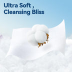 Winner Soft Face Towels, 100% USDA Biobased Facial Towels, Unscented Cotton Tissues for Sensitive Skin, OEKO-TEX Certified Face Towelettes Disposable, Makeup Remover Dry Wipes, 600 Count, Pack of 6