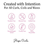 Rizos Curls Curl Defining Cream for Wavy, Curly, Coily Hair – Frizz Control, Defines, Softens, Moisturizes, Adds Shine for 1a–4c Hair Types – Sulfate & Paraben