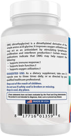Best Naturals DMG 125 mg 120 Capsules (120 Count (Pack of 2))