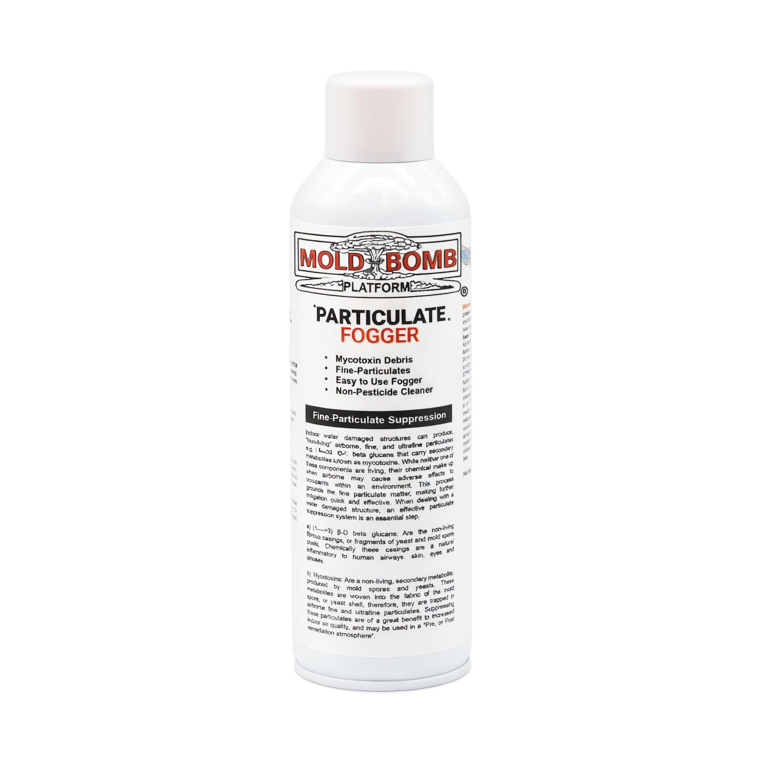 MOLD BOMB Fogger – Mold Stain & Odor Fogger – Deep Penetrating Room Treatment for Affected Areas – DIY Cleanup Solution (1 Pack)