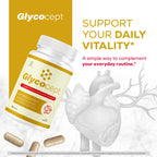 Glycocept - Glycocept Advanced Formula Support Capsules All Natural Premium Ingredients Maximum Strength, Daily Pills Support Vitamins for Health and Wellness, 60 Capsules for 1 Month