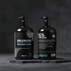 Ballsy Ballwash Charcoal Body Wash for Men - Moisturizing Men’s Bodywash with Coconut Oil – Soap for Men & Great for your Most Intimate Areas, 16 Oz