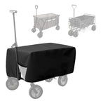 Outdoor Folding Wagon Cover 600D Oxford Cloth Protective Cover Waterproof Garden Wagon Cart Cover Heavy-Duty Dustproof Covers for Collapsible Wagon Carts (97*56*51cm/38 x 22 x 20 inch)