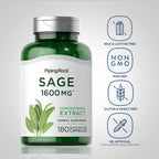 Piping Rock Sage Supplement | 180 Capsules | Concentrated Herbal Extract