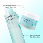 numbuzin No.1 Toner | Pure-Full Calming Herb Toner | Breakouts, Redness, Excess Oil Control | Centella Asiatica, Heartleaf, Licorice Root | Acne-Prone, Sensitive Skin | 10.14 fl. oz.