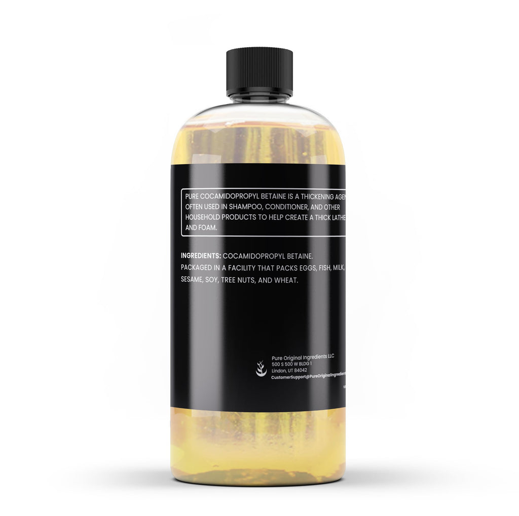 PURE ORIGINAL INGREDIENTS Cocamidopropyl Betaine 32 Fl oz, Always Pure, No Fillers or Additives