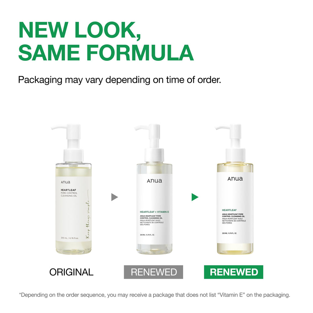 Heartleaf Pore Control Cleansing Oil by Anua for Unisex - 6.76 oz Cleanser