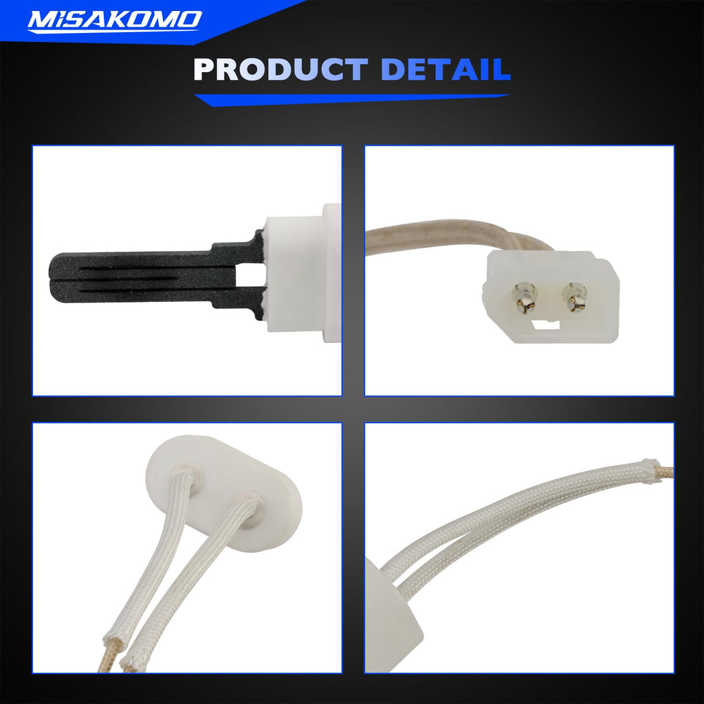 Misakomo Pool Heater Igniter Kit with Gasket Compatible with Pentair MasterTemp 200/250/300/400 & Max-E-Therm for Pool and Spa Heater Igniter Kit, Replace# 77707-0054