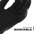 Mechanix Wear FastFit Tactical Gloves - Heavy Duty Lightweight Multipurpose Gloves - Flexible Grip & Reinforced Palm - Touchscreen Capable - Medium- Covert Black
