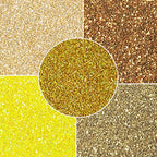 MARBLERS Cosmetic Grade Fine Glitter 5-Pack [Gold Feeling] 0.90oz (25g) | Non-Toxic | Vegan | Cruelty-Free | Eyeshadow, Nail Polish, Nail Art | Festival, Rave & Party Makeup | Body & Face