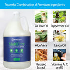 Ginger Lily Farms Botanicals MultiCure Advanced Therapy Body Wash with Tea Tree Oil, Peppermint and Aloe Vera, 100% Vegan & Cruelty-Free, 1 Gallon (128 fl oz) Refill