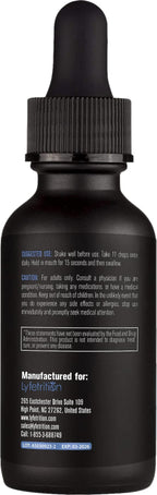 Lyfetrition Boswellia 455 mg, 4 Oz Liquid, 220 Servings, Made in USA, Quick Absorption, Quality Potent Ingredients, Third-Party Tested, Non-GMO, GMP Certified, Cruelty-Free