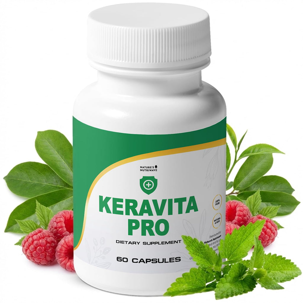 Keravita Pro – Vitamin C, E, Green Tea & Turmeric – 60 Ct, 1 Month Supply