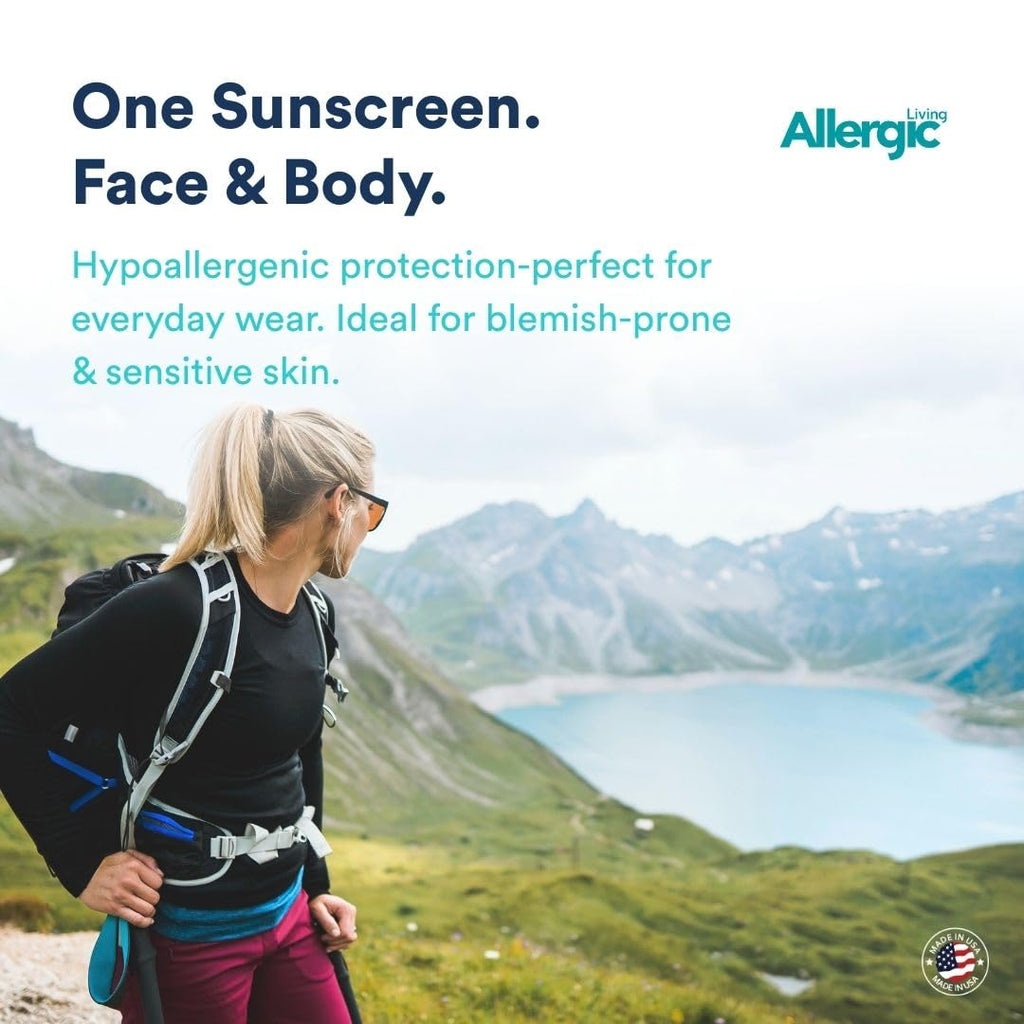 KINeSYS Fragrance Free Clear Spray Sunscreen for sensitive skin, SPF 50, Hypoallergenic, Broad Spectrum UVA/UVB protection for Face & Body; PABA and Oxybenzone FREE, 700+ Sprays, 4 Fl Oz/120 mL
