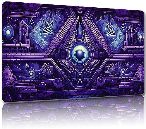 Playmat for MTG, with Free Storage Bags,Game Mat 24 x 14 inches, TCG and Board Game Mat for Cards,Mousepad Desk Mats (Regular,Magic Mat 7)