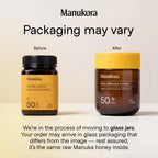 Manukora Raw Manuka Honey MGO 50+ New Zealand Non-GMO Daily Support 500g