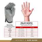 ATERET 12 Pairs Small Heavy Duty Durable Cowhide Leather Work Gloves I Driver Gloves for Truck Driving, Warehouse, Gardening, Farming
