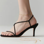 AOZELAN 14K Gold Anklets for Women Gold Ankle Bracelets for Women