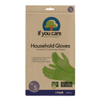 If You Care Small Cotton Flock Lined Protective Gloves, 1 Pair (Pack of 6)