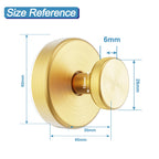 Hviiso Vacuum Suction Cup Hooks for Shower, Shower Hooks for Inside Shower Glass Window, Mirror, No Drill Towel Hooks for Bathrooms, Bath Robe Coat Looafh Wreath Hook for Hanging - 2 Pack, Gold