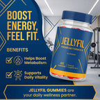 SPRESSO (1 Pack) Jelly Fill, Official Jellyfill for Daily Wellness Reviews (60 Gummies)