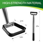 Walensee Stirrup Hoe,Garden Hand Scuffle Hoe for Weeding and Soil Loosening