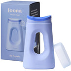 Loona Premium Female Urinal - Quiet, No Splash Design for Women - Ideal for Bedside, Travel, and Outdoor Use - Loona Blue - HSA/FSA Eligible