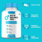(1 Pack) M.E.N Balance Pro Capsules, Advanced Premium M.E.N. BalancePRO Official Supplement Vitamin Pills, 1 Month Supply