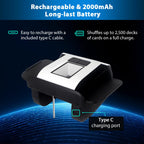 ShuffleBox Automatic Card Mixer S1 with Built-in Rechargeable 2000mAh Battery, Ultra-Silent 2-Stage Mixing Machine