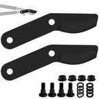 Aussio (2-Pack) Alloy Steel Lopper Replacement Blades with Screws