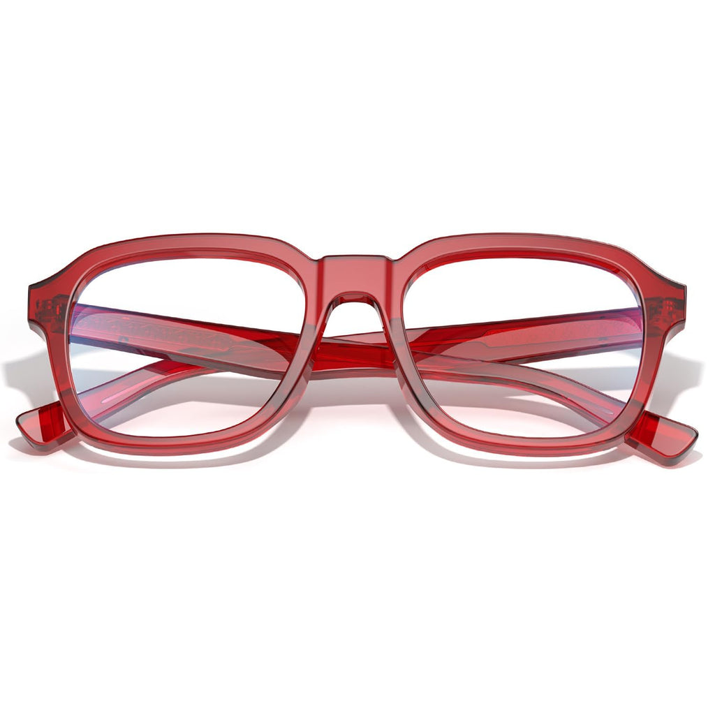 VISOONE Oversized Square Blue Light Blocking Glasses Fashion Computer Eyewear for Women and Men BENNETT