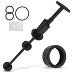 NURATIT 263055 Piston Shaft Assembly Replacement Kit, Compatible with Pentair PVC Slide Pool, FNS Plus Pool Backwash Valve and Spa Valve, Replace Model 263064, 263052, 263053, 263078, and 263079