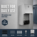 Stylever Commercial Toilet Paper Dispenser - Double Roll Holder