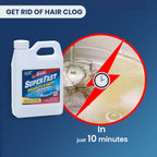 2 Pack Professor Amos Superfast Drain Cleaner Clears Clogs in Minutes Dissolves Hair, Grease & Grime Superfast!