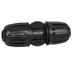 WZFLRUA 10 Pack 1/2 Inch Drip Irrigation Coupling Fittings (1/2" ID x 0.65" OD) - 1/2'' Drip Line Anti-Drop Barbed Lock Nut Coupler Connectors for 1/2 Inch Drip Irrigation Tubing Irrigation System