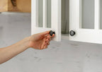 Scotch White Adhesive Bumper Pads 40 PCS, Self-Stick Rubber Pads 3/8" Round, Cabinet Door Rubber Bumpers, Designed to Protect Cabinets and Drawers, Sound Dampening, White (BP959-40NA)