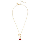 COACH Collectible Cherry Charm Gold One Size