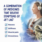 Boiron Jet Lag Relief Kit - Travel Essential for Relief from Nausea, Stiffness, Muscle Pain, and Drowsiness from Long Flights - 3 Count (240 Pellets)