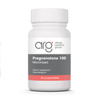 Allergy Research Group ARG Pregnenolone 100 mg - Micronized Hormone Precursor Support - Highly Bioavailable - Hypoallergenic - 60 Servings - 60 Scored Tablets