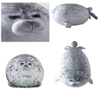 23.7 inch Large Seal Plush Pillow, Soft Stuffed Animal Toy,Chubby Blob Seal