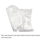Poultry Shrink Bags,50 Pack 13x18Inches Clear Poultry Heat Shrink Wrap Freezer with 50 Zip Ties,a Silicone Straw for Chickens,Rabbits