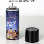 KinetiFire Premium Butane Refill with 0 Impurities, Premium Quality Butane Fuel for Jet Flame Lighters and Torches, 1.9oz (100ml), 4 Pack
