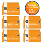 Inspire Nitrile Exam Gloves | The Original Quality Stretch Nitrile Cobalt Blue | 4.5 Gloves Disposable Latex Free Medical EMT (Cobalt Blue, XXL)