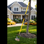 Skidger Xtreme Weeder Garden Scuffle Hoe Cultivator, 54-Inch Fiberglass Handle with Grips for Weeding, Cultivating, and Soil Prep