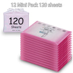 MA CHÉRIE Disposable Toilet Seat Cover 120 Pcs,Extra Large,Flushable,Travel and Pocket Size